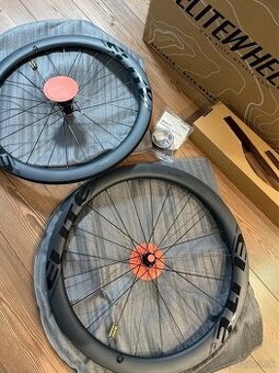 Predám 50mm karbonove kolesa ELITEWHEELS C ENT 2.0