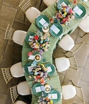 chiavari stolicky , okruhle stoly , wave stoly