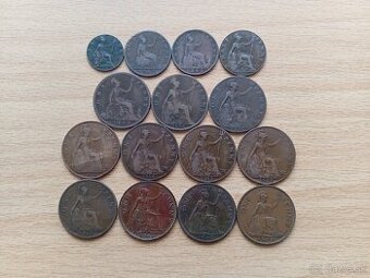 Britské staré mince - 1