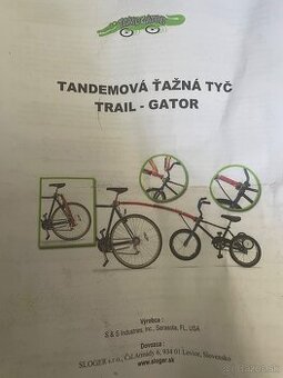Predám tyč na ťahanie detského bicykla - 1