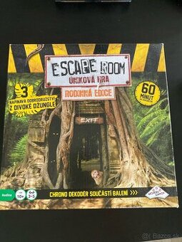 Escape room uňiková hra rodinná edícia