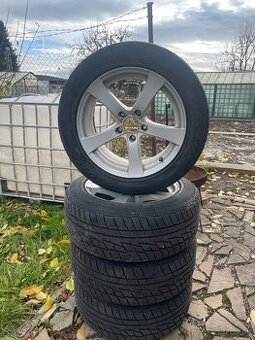 Predám 5x120 r17 + zimné 225/55r17 H XL