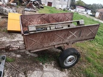 vlečka za malotraktor