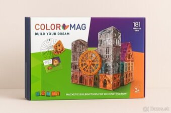 Magnetická stavebnica COLORMAG
