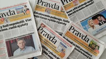 Predám staré noviny PRAVDA (1990–2006) – historické vydania,