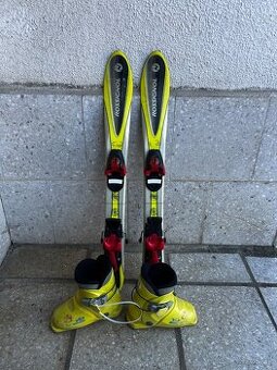 Detske lyze 80 s lyziarkami