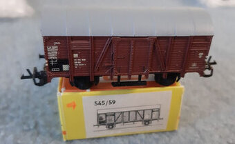 Vláčiky - model vozňa G DR TT Zeuke