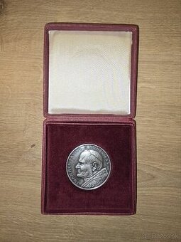 Medaila Jan Pavol II. Bratislava 1990
