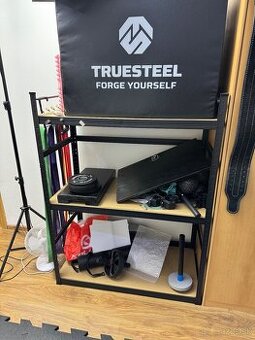 Regál  nosnosť  640kg  160kg na policu