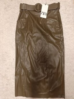 Koženkova sukna Zara