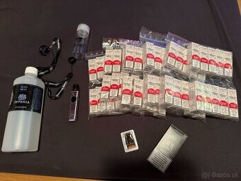 DIY liquid – kompletná výbava (nikotín, báza, OXVA XLIM)