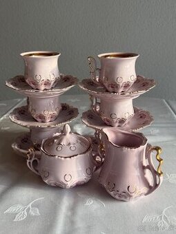 Ružový porcelán Chodov-Lenka