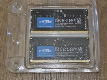 Crucial 16GB kit (2X 8GB) DDR5-5600 SODIMM