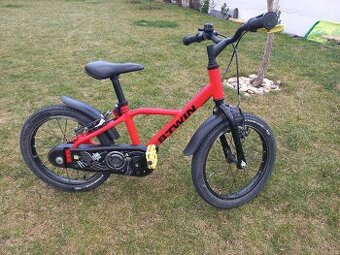 Detsky hlinikovy bicykel Decathlon B-Twin 16"