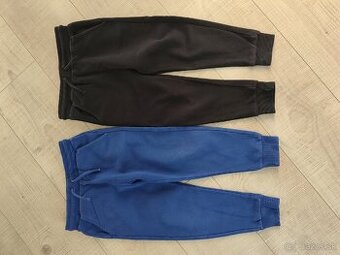 Chlapčenské tepláky, veľ 110 - 2ks