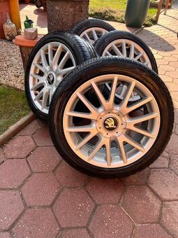 Ronal 5x112 R17 + letne pneu Pirelli 225/45 R17