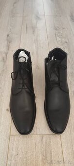 Zimná obuv kožená 48