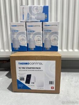 Smart Termostatické hlavice thermocontrol TC TRV700+ brána