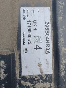 Predám batériu Nissan Leaf ZE0 30kw