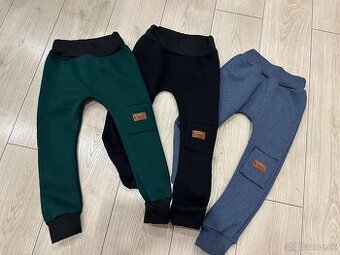 Zateplene teplaky 98-134