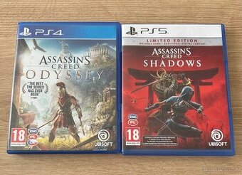 Predám assasins creed shadows a odyssey