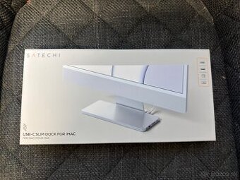 Satechi USB-C dokovacia stanica pre Apple iMac 24" modrá