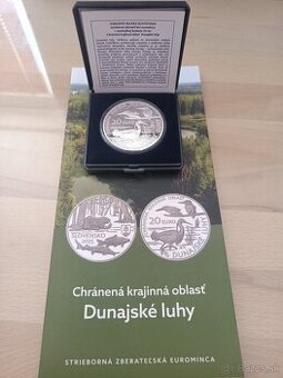 20€ Dunajské luhy Proof
