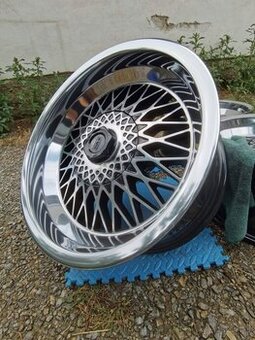 Remotec 16" 5x120 Bmw e9 e12 e23 e24 e28 e32 e34 cerna/lesk