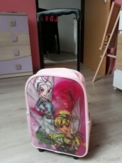 Školská taška na kolieskach pre dievča