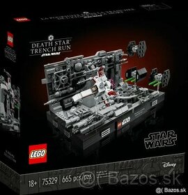 Predám Lego Star Wars 75329 Death Star Trench Run Diorama - 1