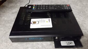 Cryptobox 650 HD,aktívna dek. karta Skylink SAT komplet