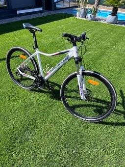 HORSKÝ BICYKEL CTM CHARISMA 3.0 BIELY AKO NOVÝ