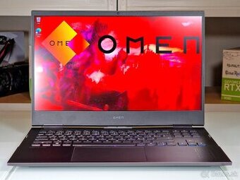Herný notebook HP OMEN 17 | RTX 4070 | DDR5 | 17,3 144Hz