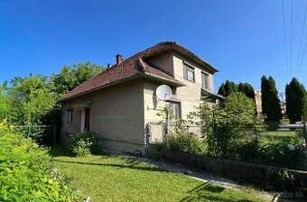 Na predaj rodinný dom – Podhradie nad Váhom (okres Martin)