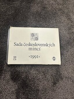 Sada Česko slovenských mincí