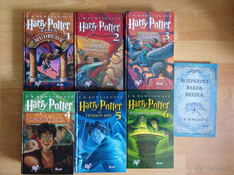 Predám sadu kníh Harry Potter 1 - 7
