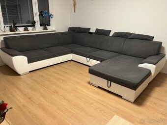 Sedacia súprava v tvare U