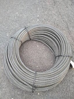 Predám oceľové lano, navijak Zetor