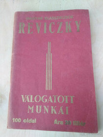 Reviczky válogatott munkái