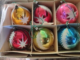 Retro vianočné ozdoby