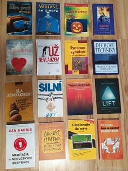Predám knihy - osobný rozvoj, sebapoznanie, zdravie