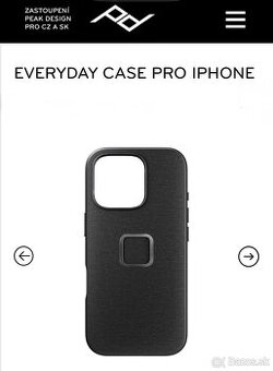 KRYT IPHONE 15 PRO PEAK DESIGN