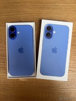Predám iPhone 16 128GB, TOP, 96% BAT, ZARUKA 1R, VOLNY