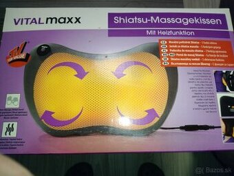 MASÁŽNY VANKÚŠ , PRÍSTROJ NA MASÁŽ KRKU, CHRBTA