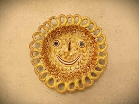 Slnko keramika dekorácia - 1