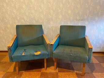 Dve kreslá Tatra Nábytok