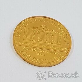 zlatá minca 1/10 oz Philharmoniker 1991