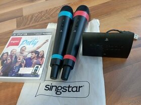 SINGSTAR karaoke bezdrôtové mikrofóny na PS3