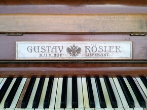 Piano - Gustav Rosler