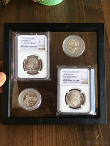 Rámčeky na vystavenie Vaších mince bankovky medaily šperky